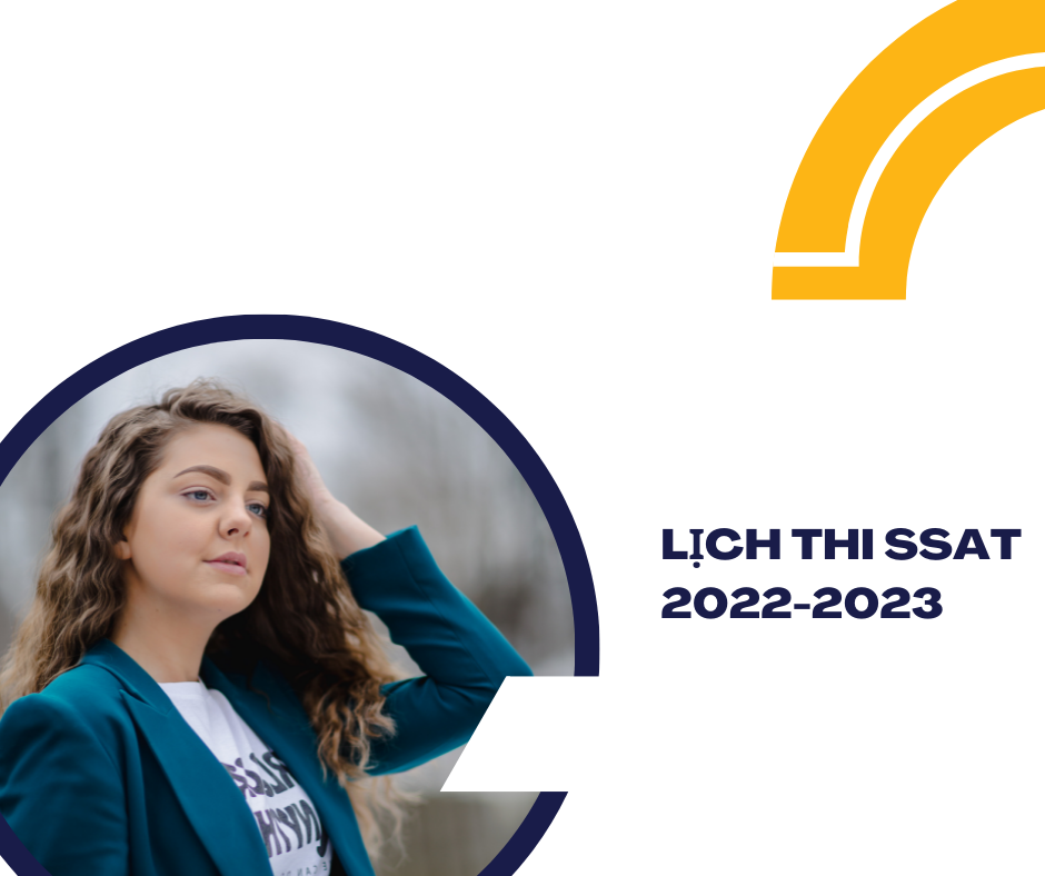 Lịch thi SSAT 2022-2023